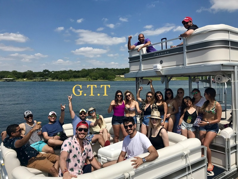 birthday on a boat